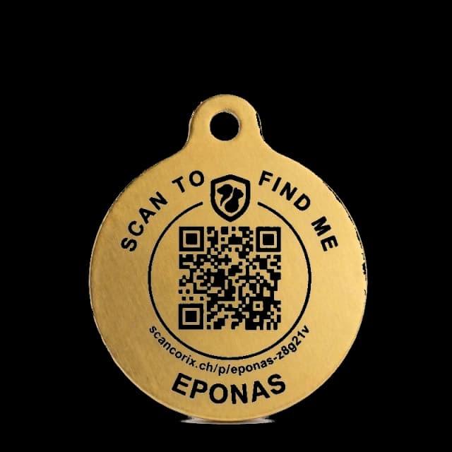 ScanCorix Tag in Gold