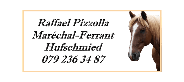Logo Raffael Pizzolla — Maréchal-Ferrant / Hufschmied